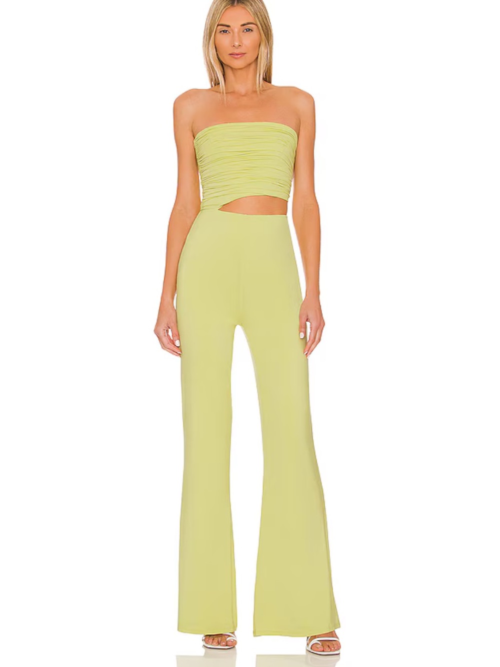 Revolve House of Harlow Sosa Jumpsuit Green Size Medium
